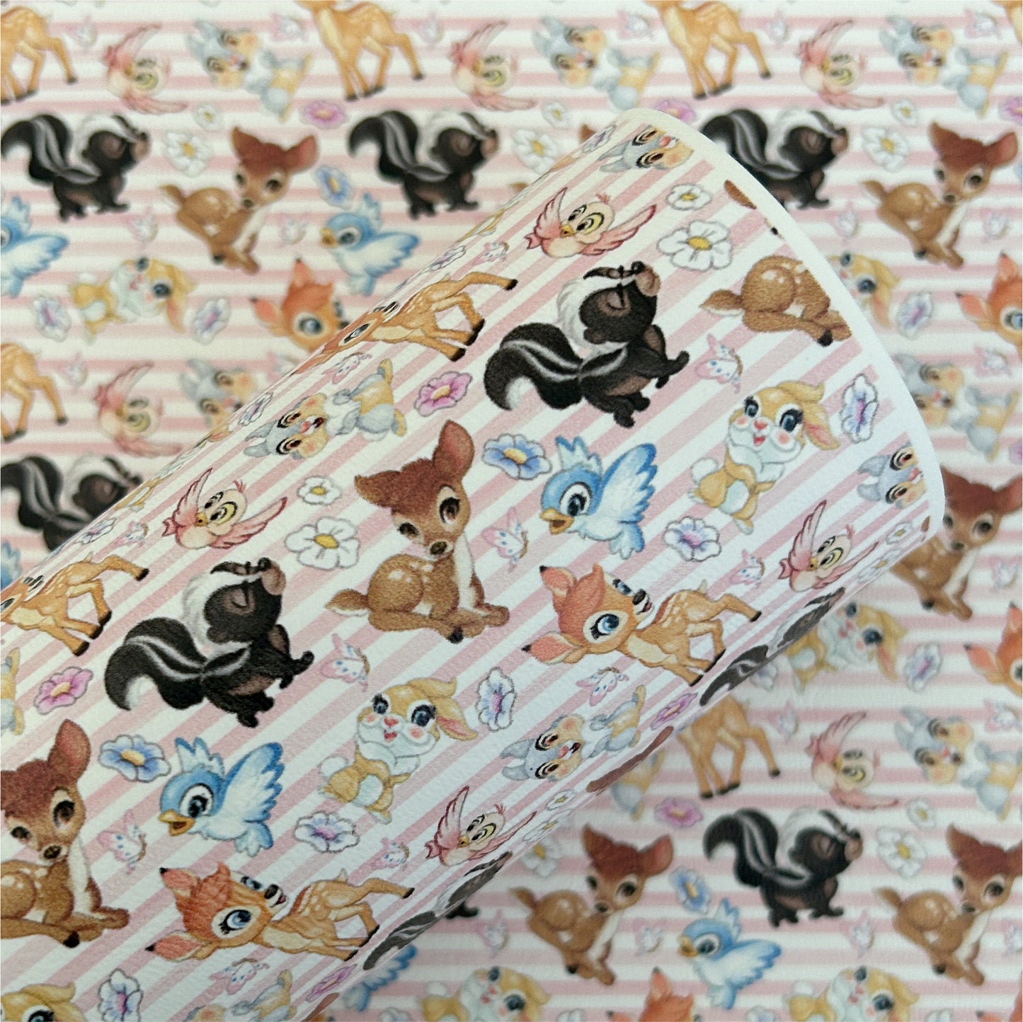 Forrest Friends Printed Faux Leather Sheets