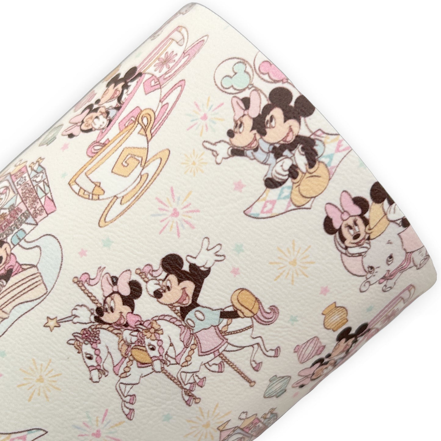 Mouse Park Adventures Printed Faux Leather Sheets