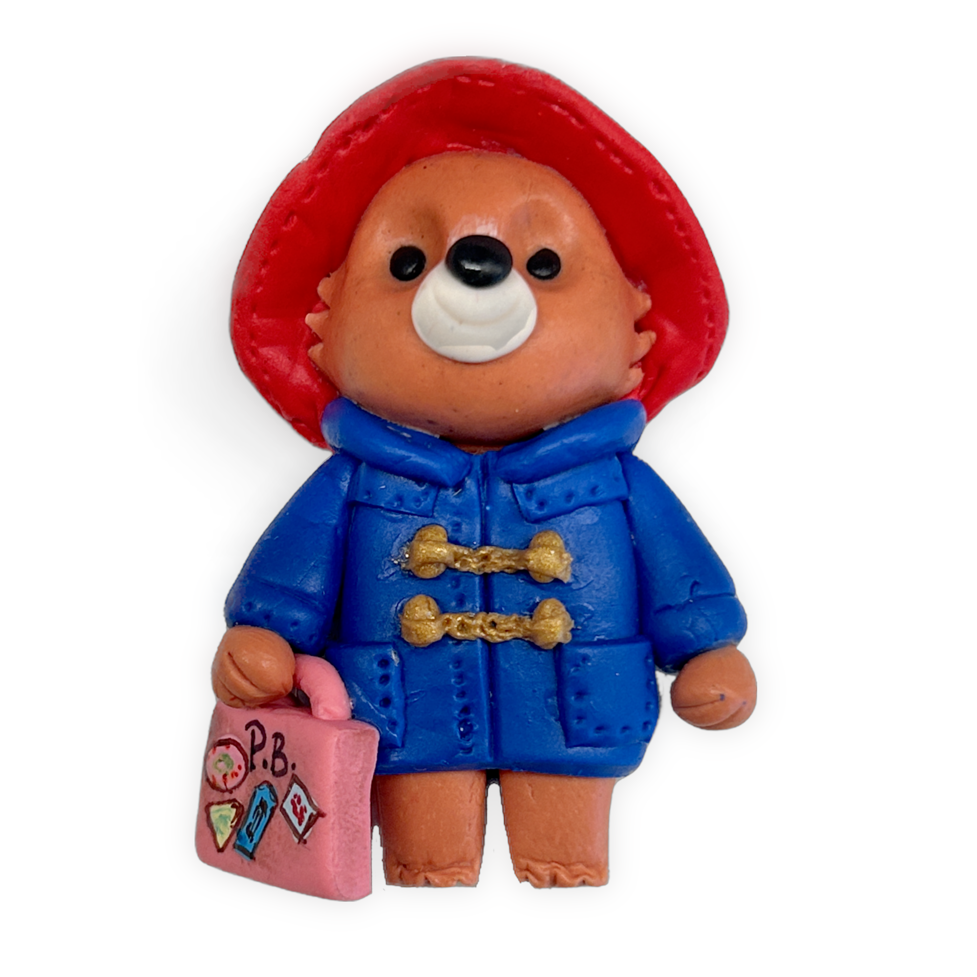 London Bear Clay Embellishment