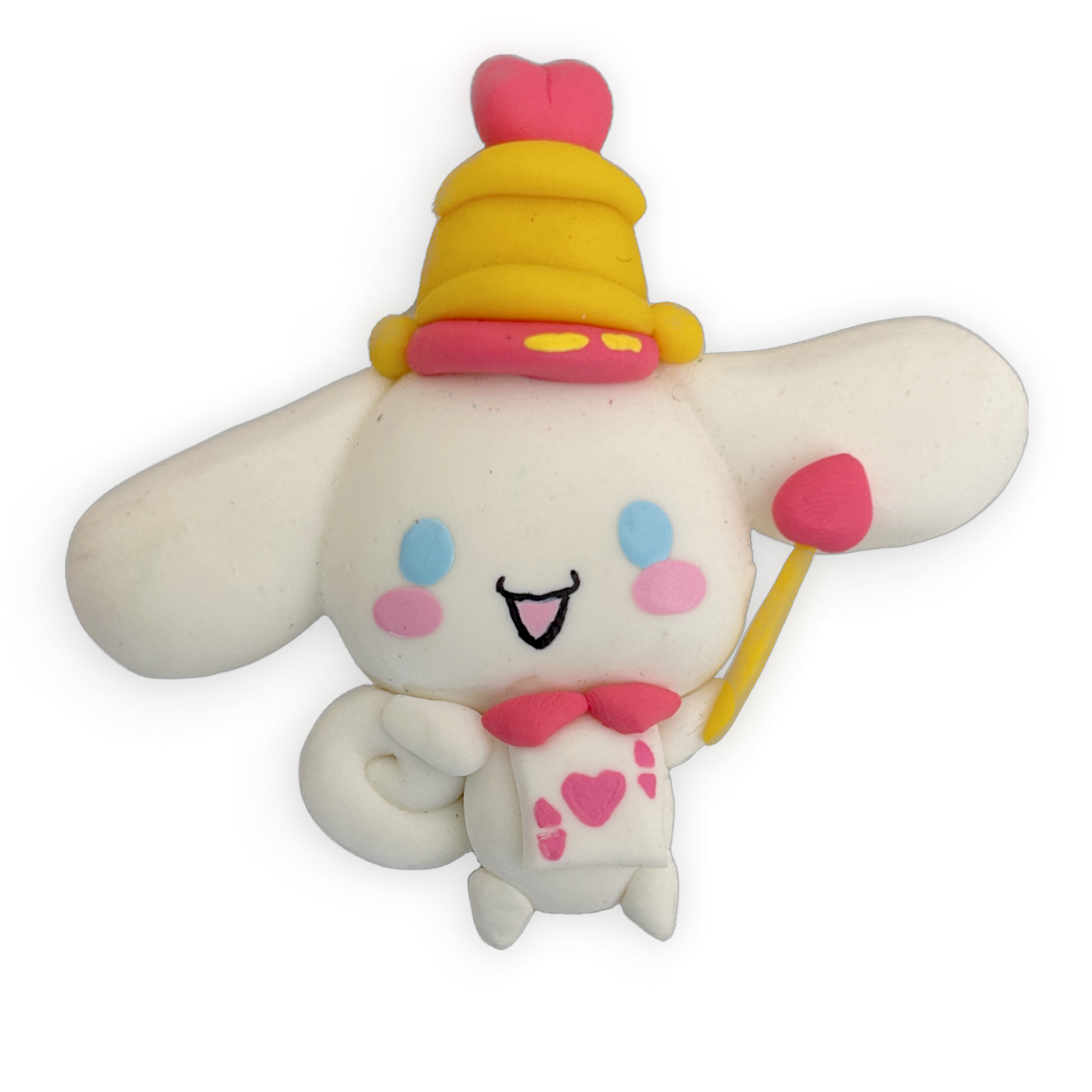 Chubby Puppy Kitty Friend Clay Embellishment