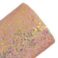 Pink Gold Iridescent Chunky Glitter Sheets