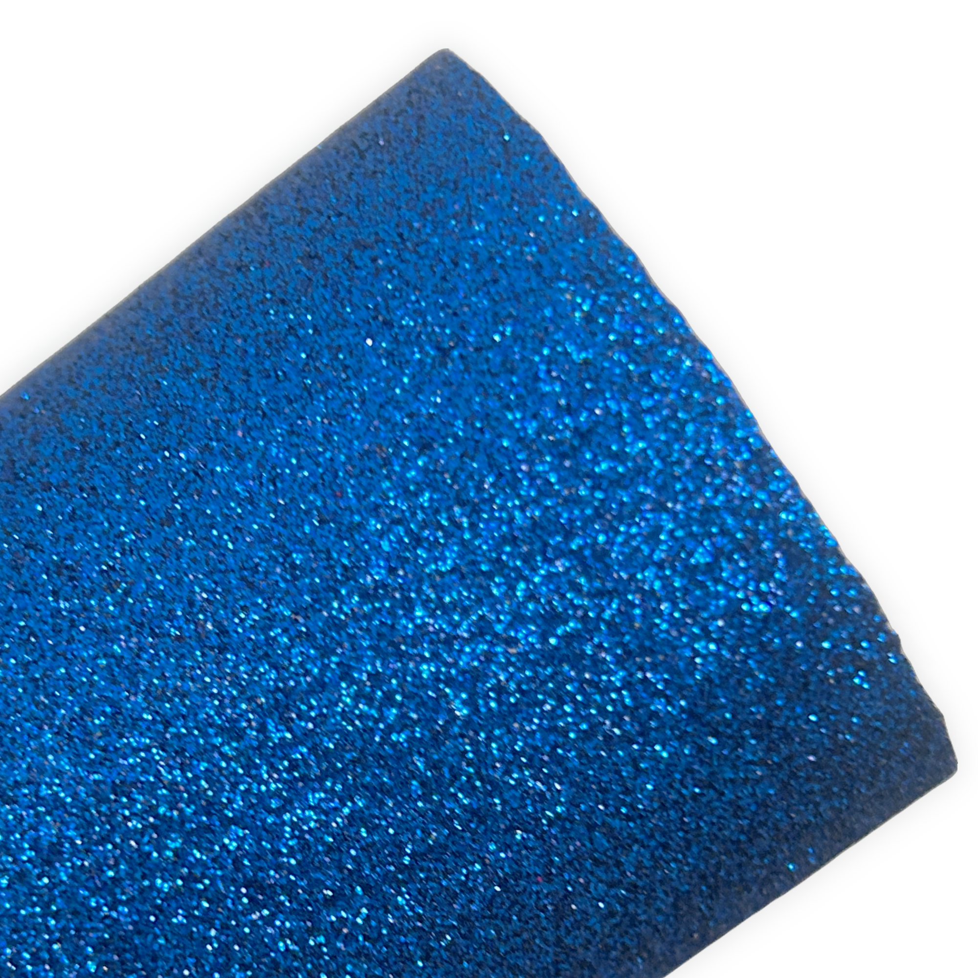 Dark Blue Fine Glitter Leather Sheets
