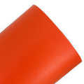 Red Orange Smooth Faux Leather Sheets
