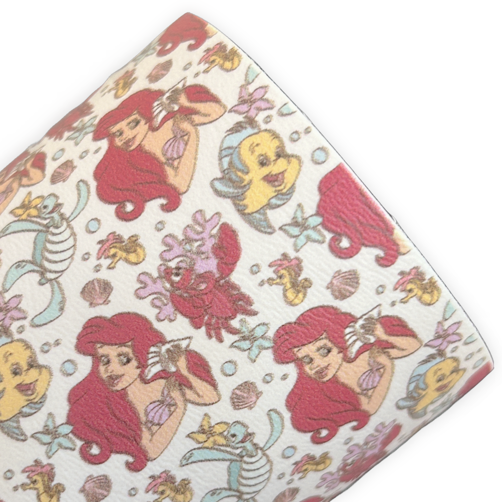 Under the Sea Princess Mermaid Printed Faux Leather Sheets