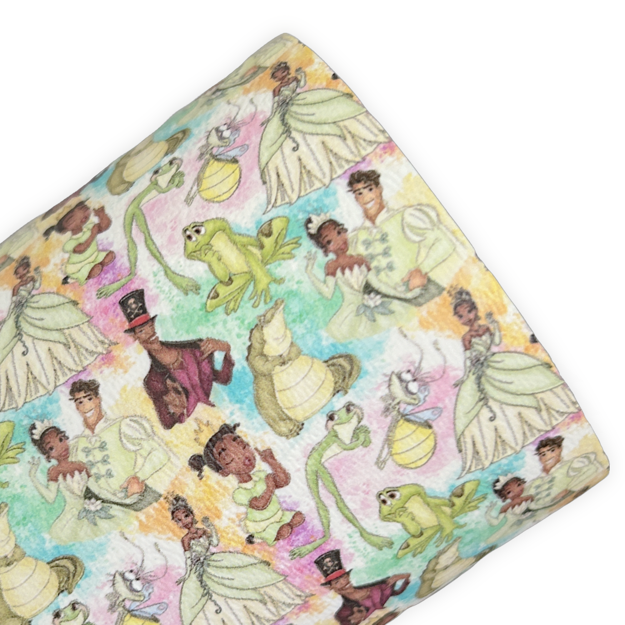 Frog Princess Printed Faux Leather Sheets