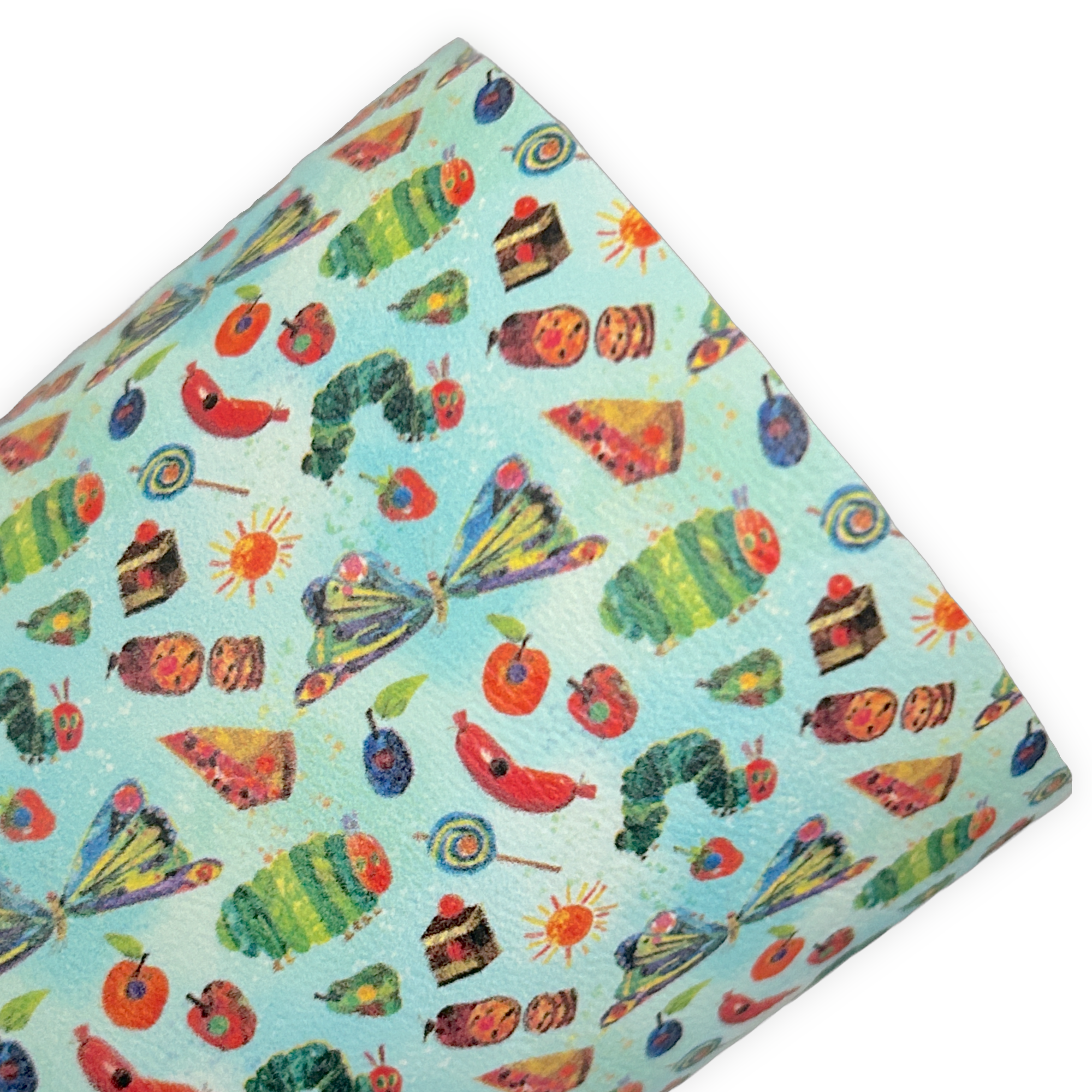 Caterpillar Book Printed Faux Leather Sheets