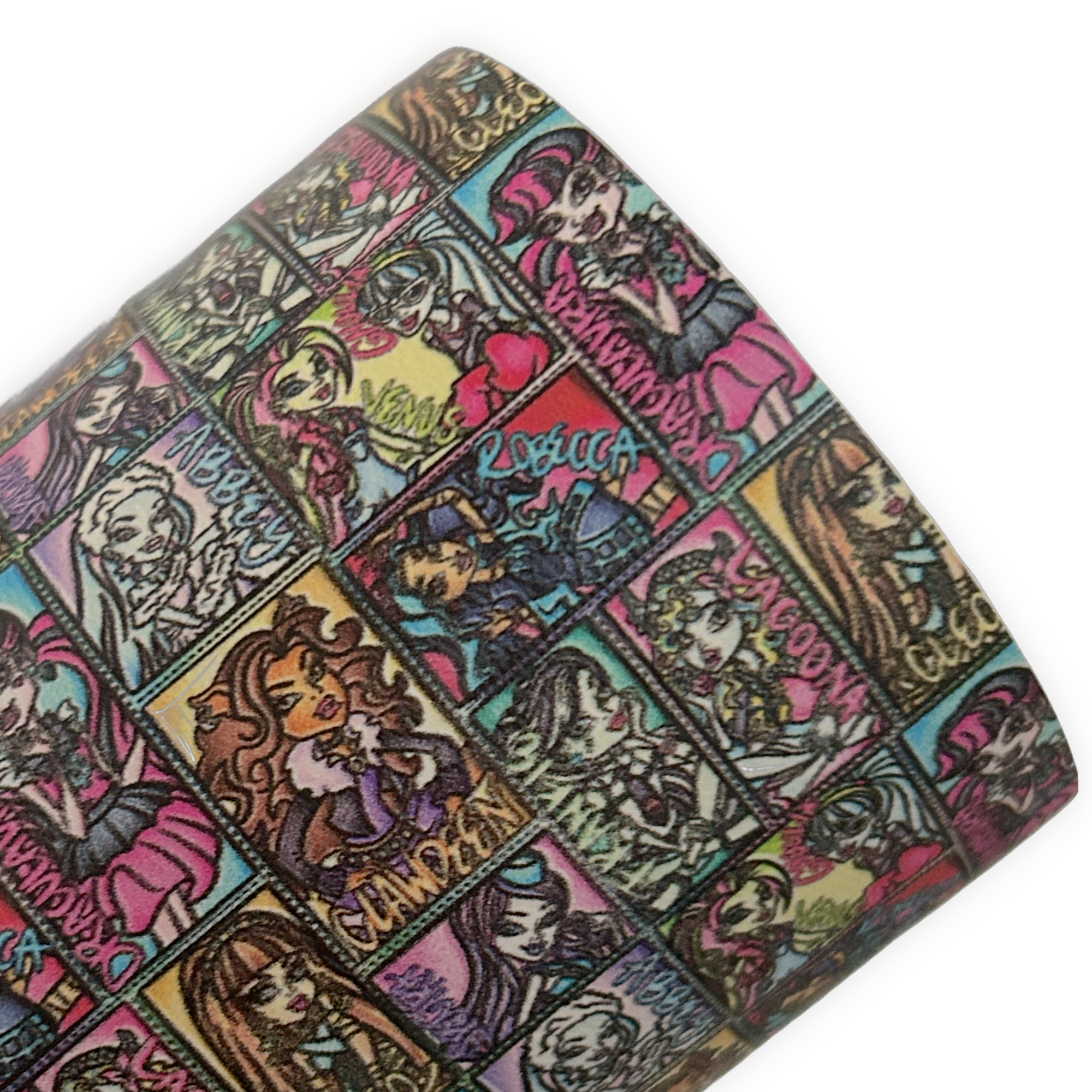 Monsters Printed Faux Leather Sheets