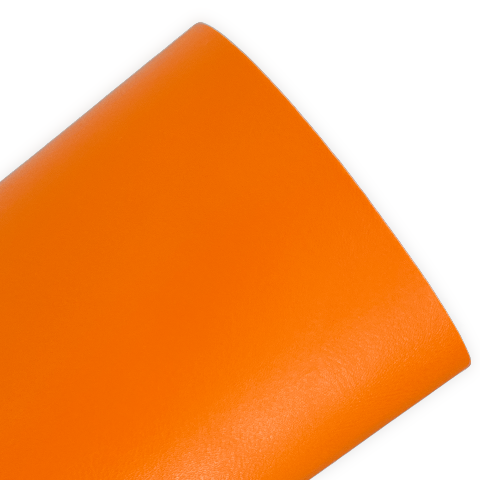 Burnt Orange Smooth Faux Leather Sheets