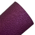 Mulberry Embossed Flower Lace Leather Sheets
