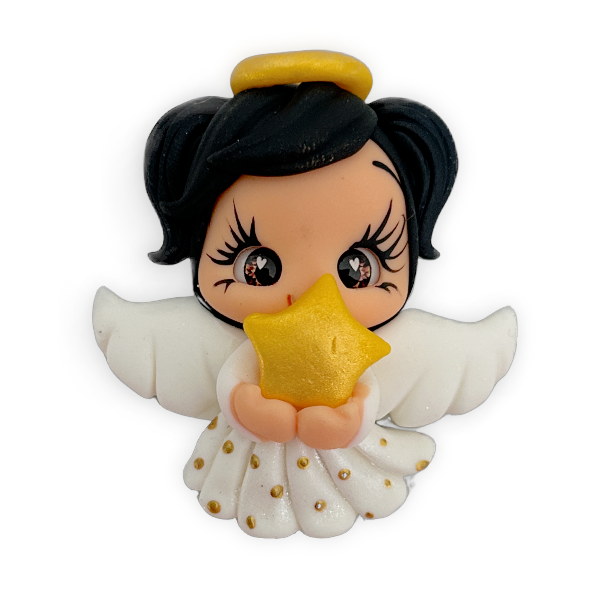 Christmas Angel Clay Embellishment