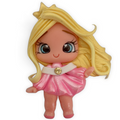 Sleeping Princess Clay Embellishment