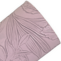 Dusty Mauve Floral Embossed Faux Leather Sheets