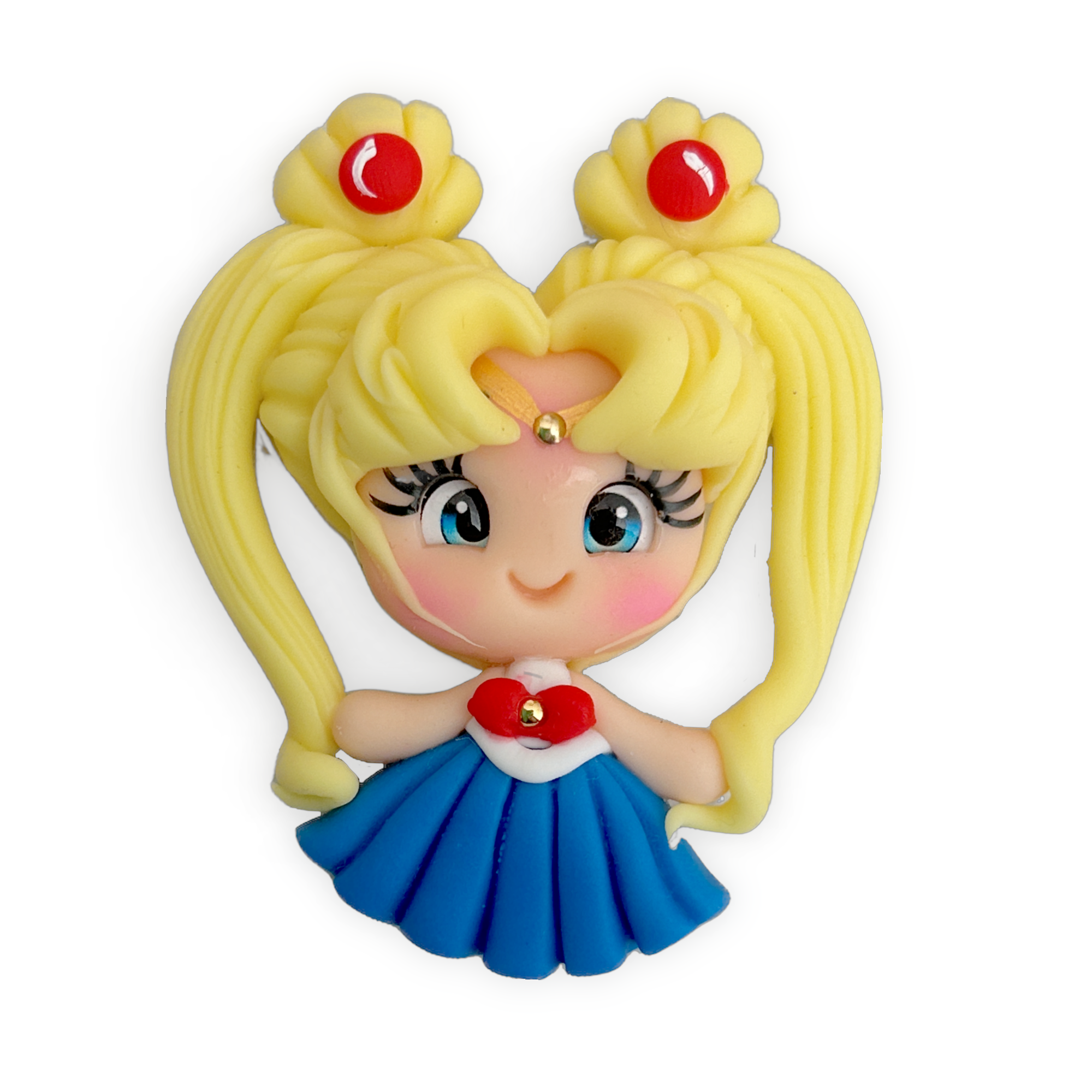 Moon Girls Clay Embellishments