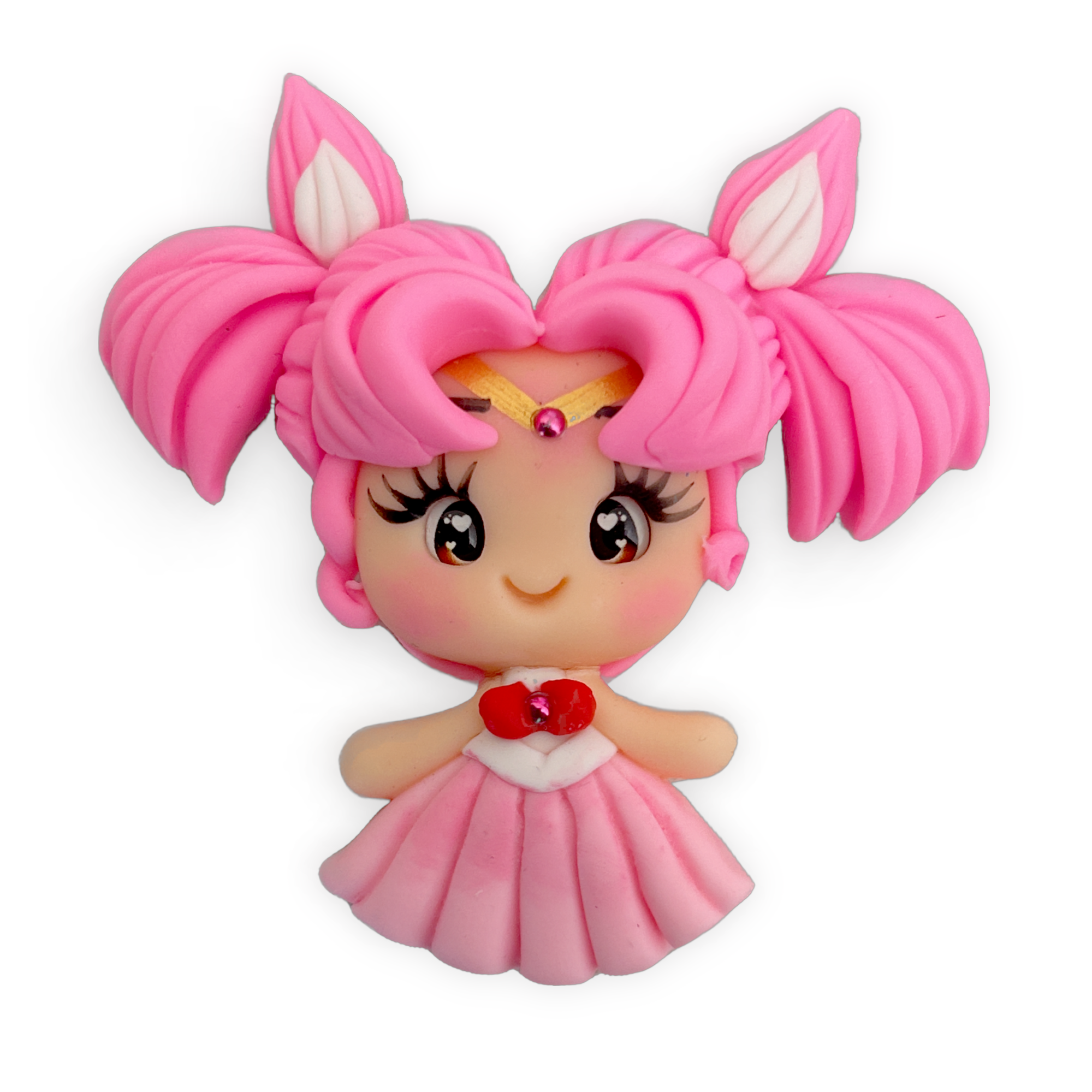 Moon Girls Clay Embellishments