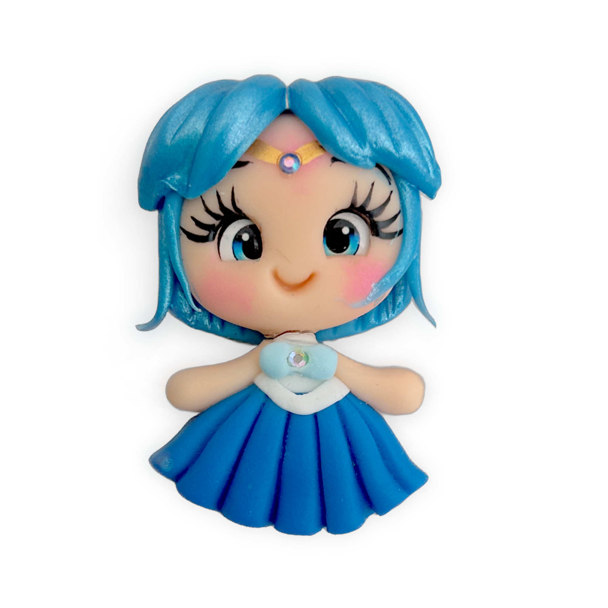 Moon Girls Clay Embellishments