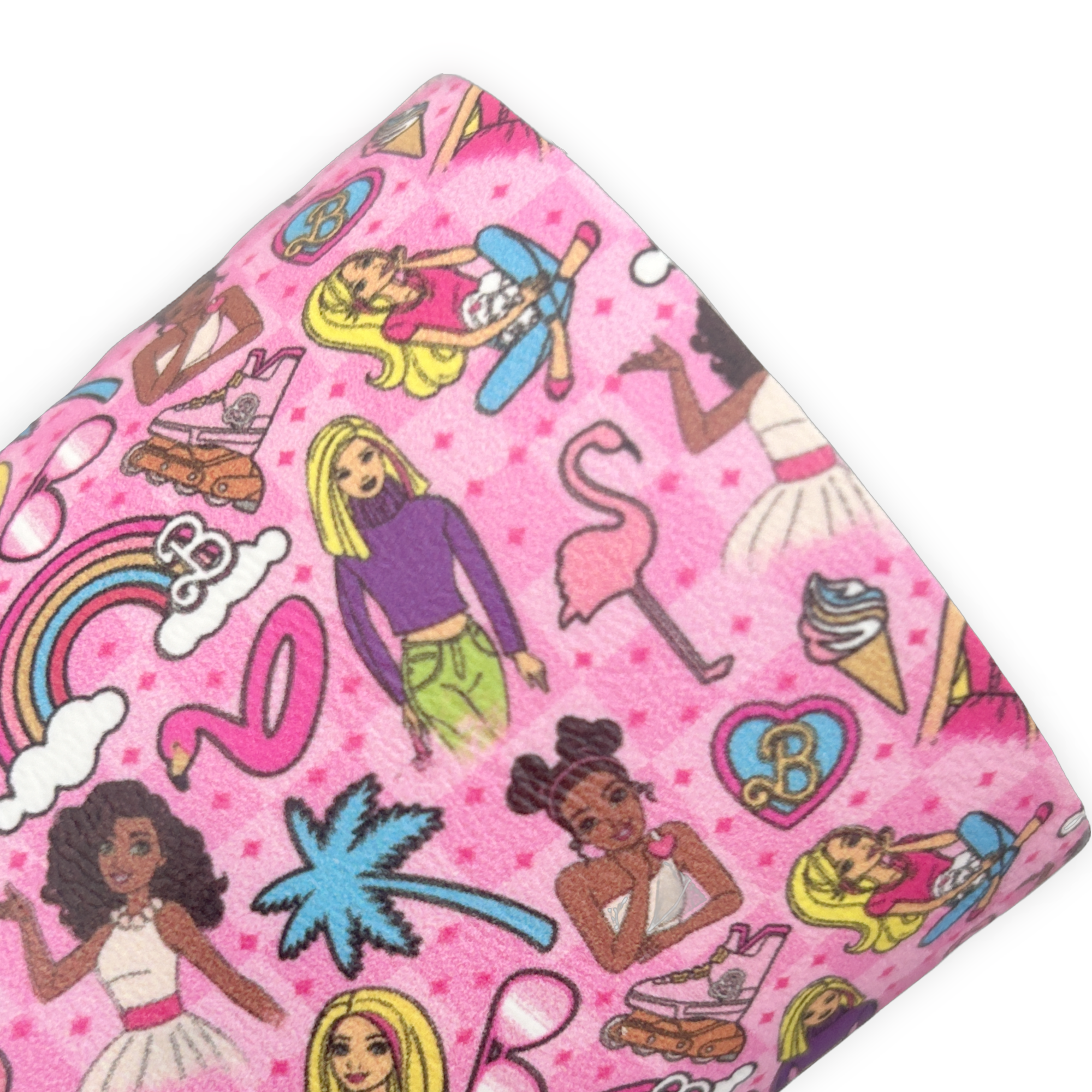 All Things Pink Printed Faux Leather Sheets