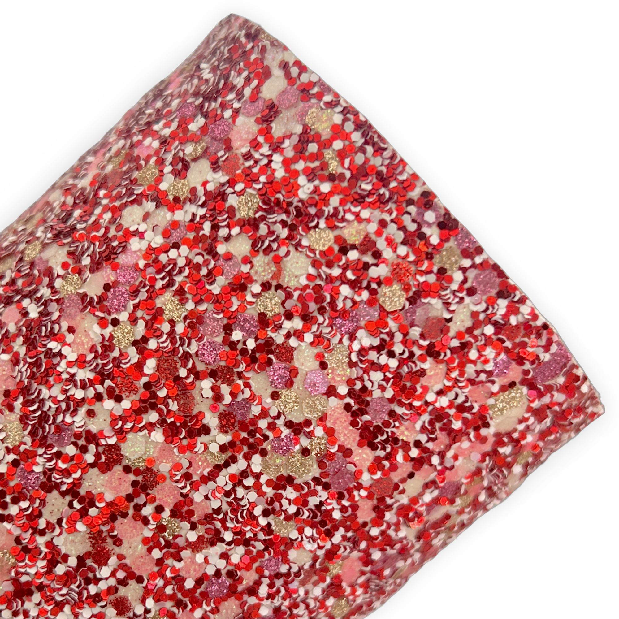 Candy Cane Christmas Chunky Glitter Sheets