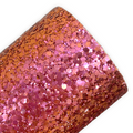 Blush Copper Iridescent Chunky Glitter Sheets