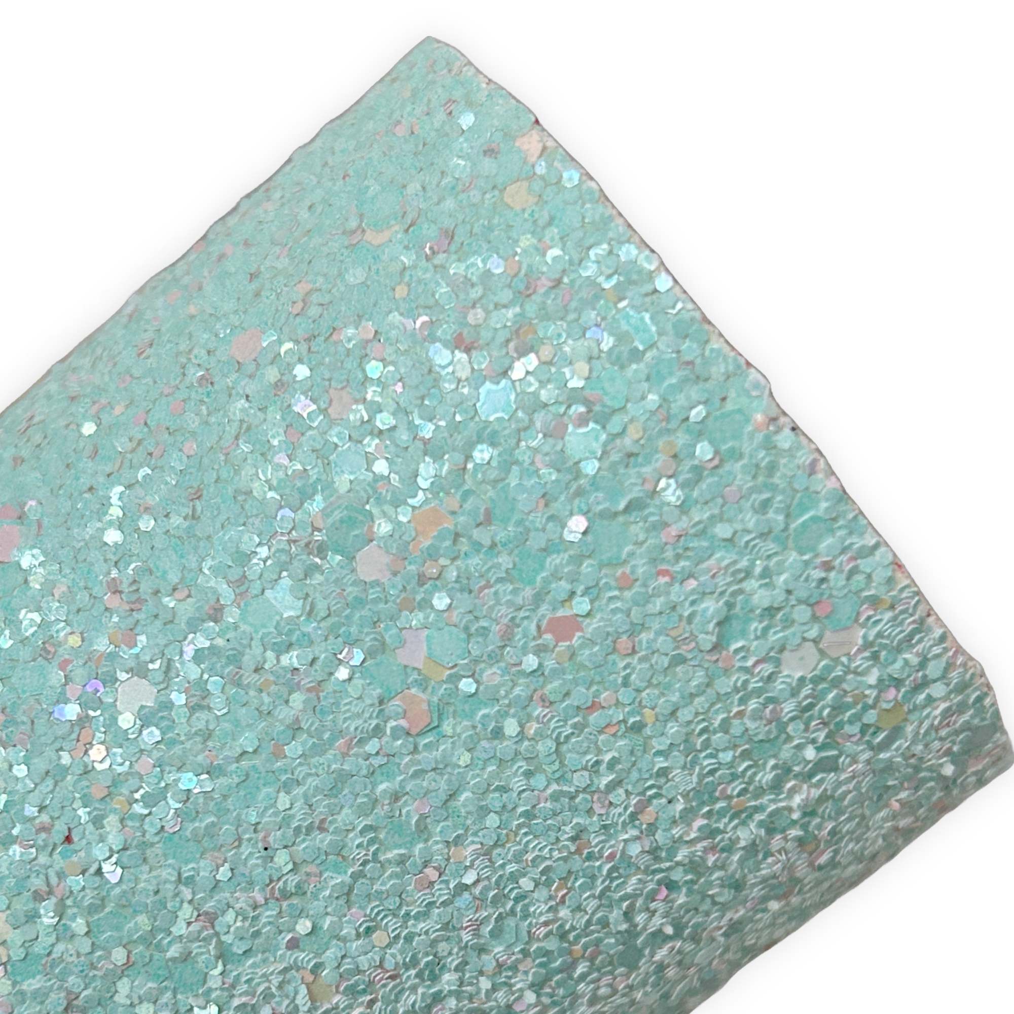 Turquoise Pastel Chunky Glitter Sheets