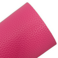 Mulberry Pink Litchi Faux Leather Sheets