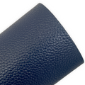 Deep Navy Litchi Faux Leather Sheets
