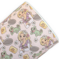 Long Hair Princess Printed Faux Leather Sheets