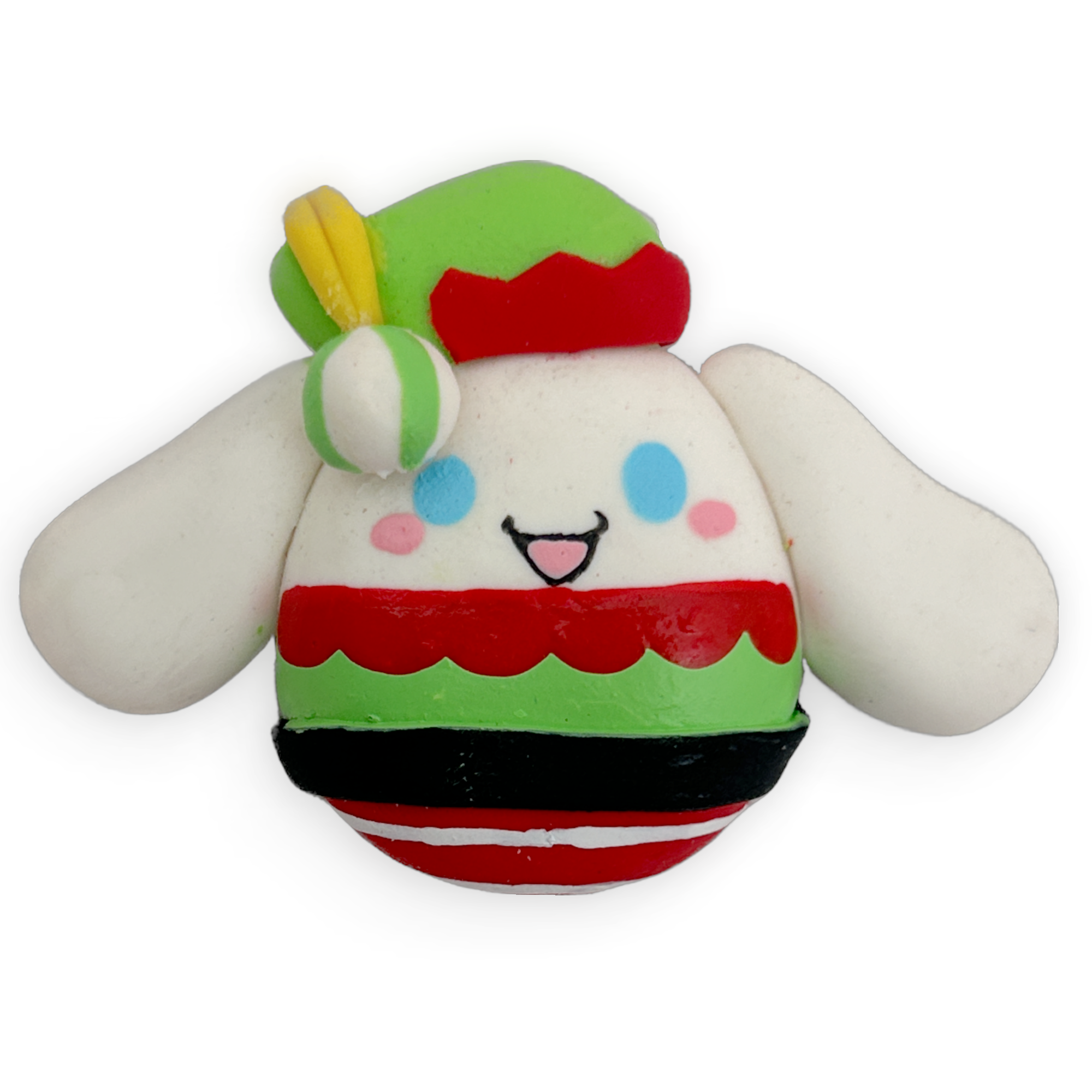 Christmas Chubby Puppy Kitty Friend Squish Clay Embellishment