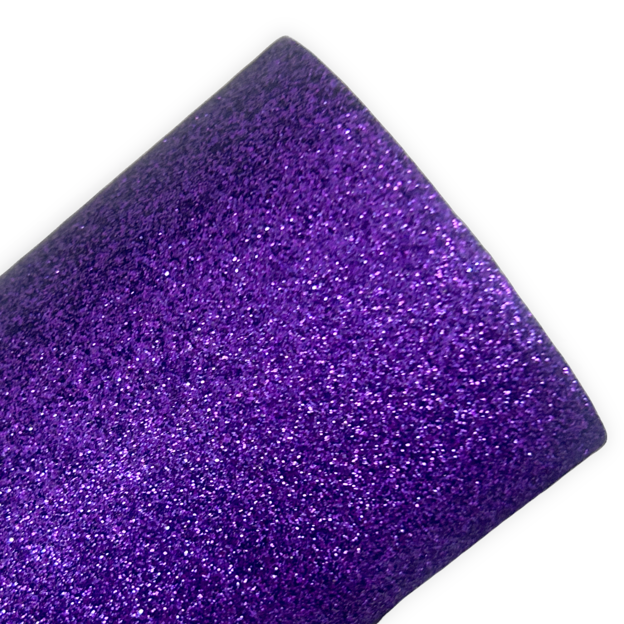 Purple Fine Glitter Leather Sheets