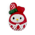 Christmas Pink Rabbit Kitty Friend Squish Clay Embellishment