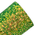 Olive Green Iridescent Chunky Glitter Sheet