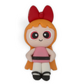 Pink Superpower Girls Clay Embellishment