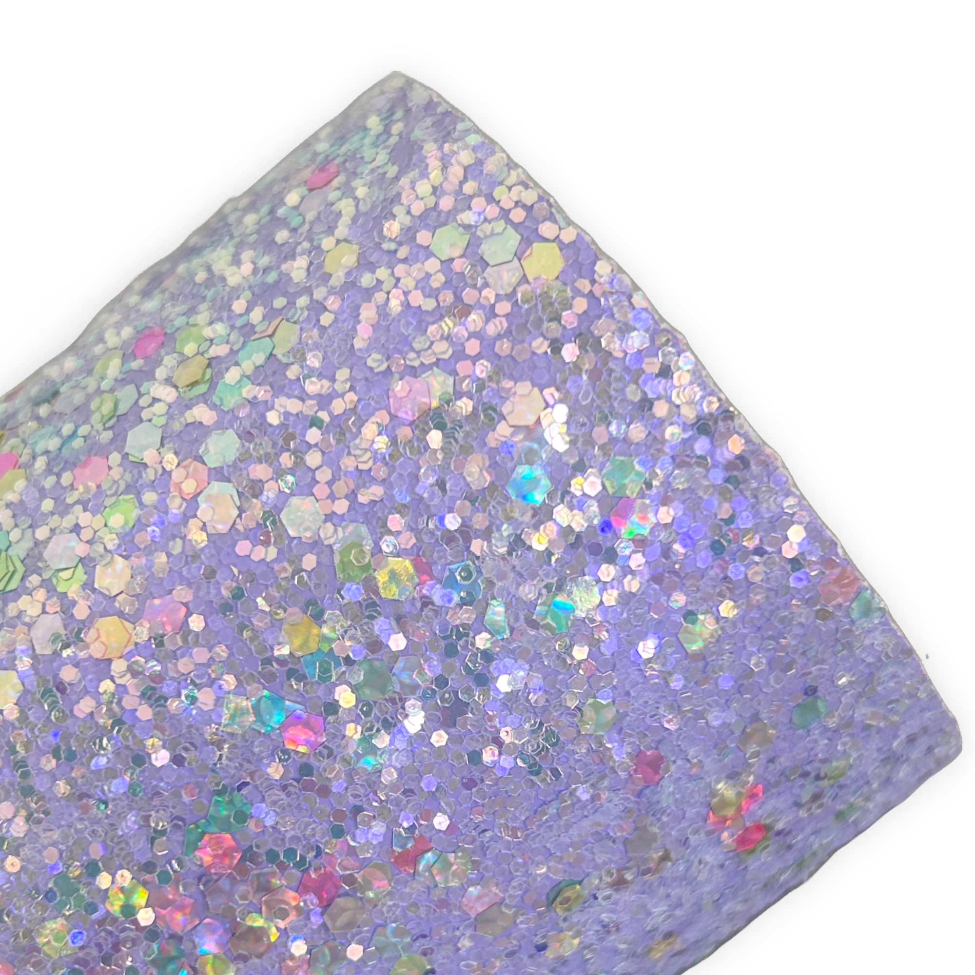 Lavender Mixed Chunky Glitter Sheets