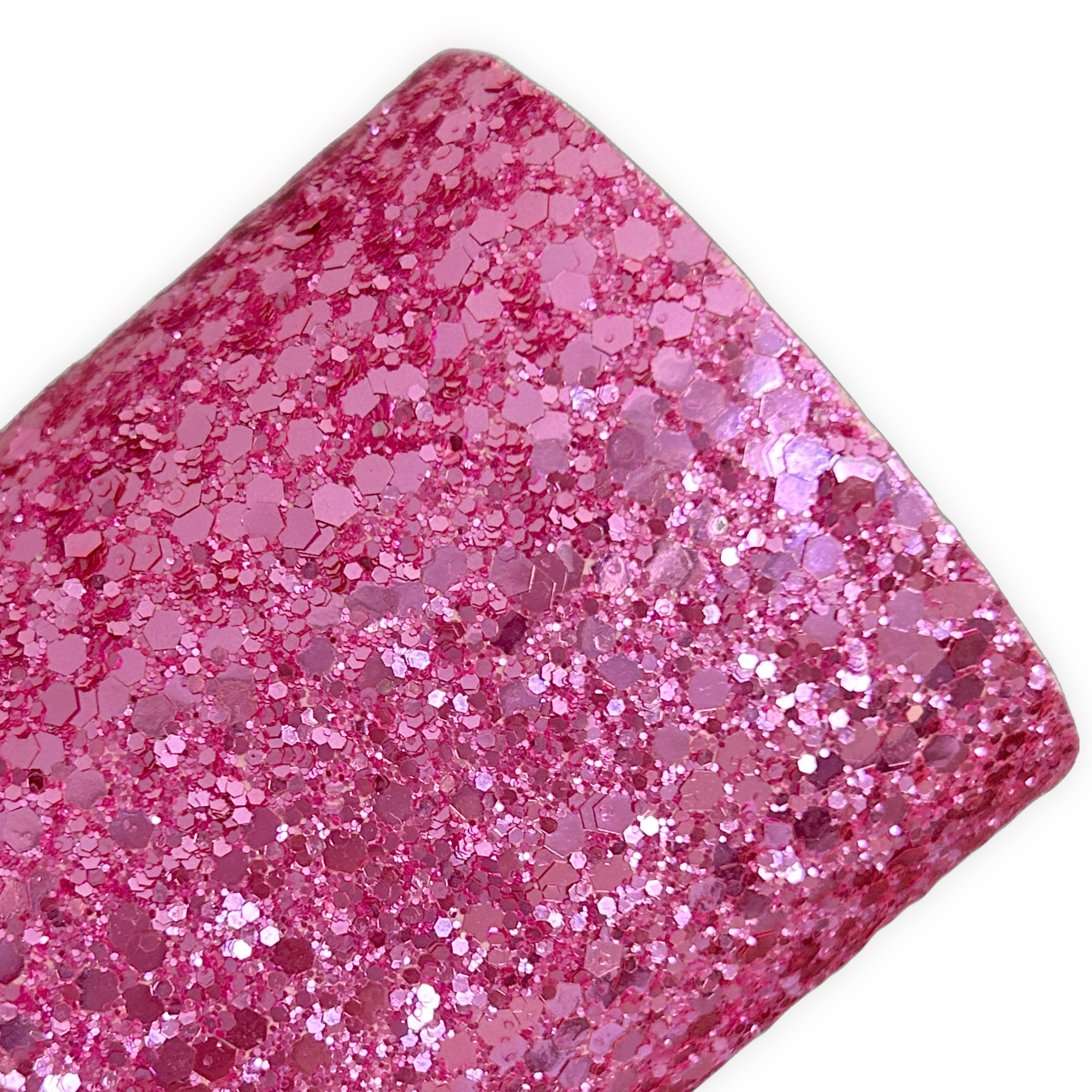 Pink Pop Iridescent Chunky Glitter Sheets