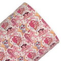 Demon Girls Stars Printed Litchi Faux Leather Sheets