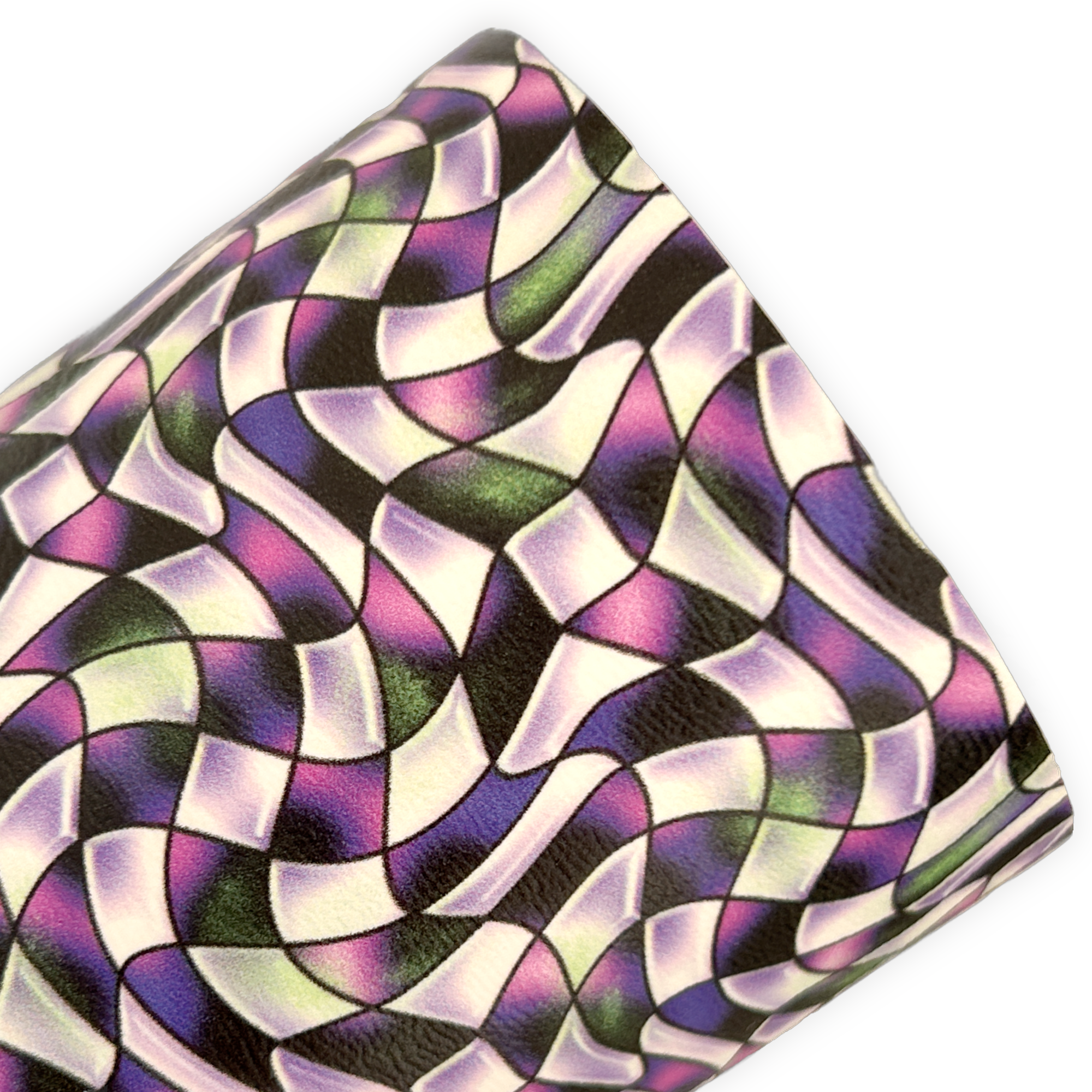 Halloween Swirls Printed Faux Leather Sheets