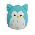 Owl Squish Clay Embellishment