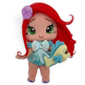Under the Sea Princess Clay Embellishment