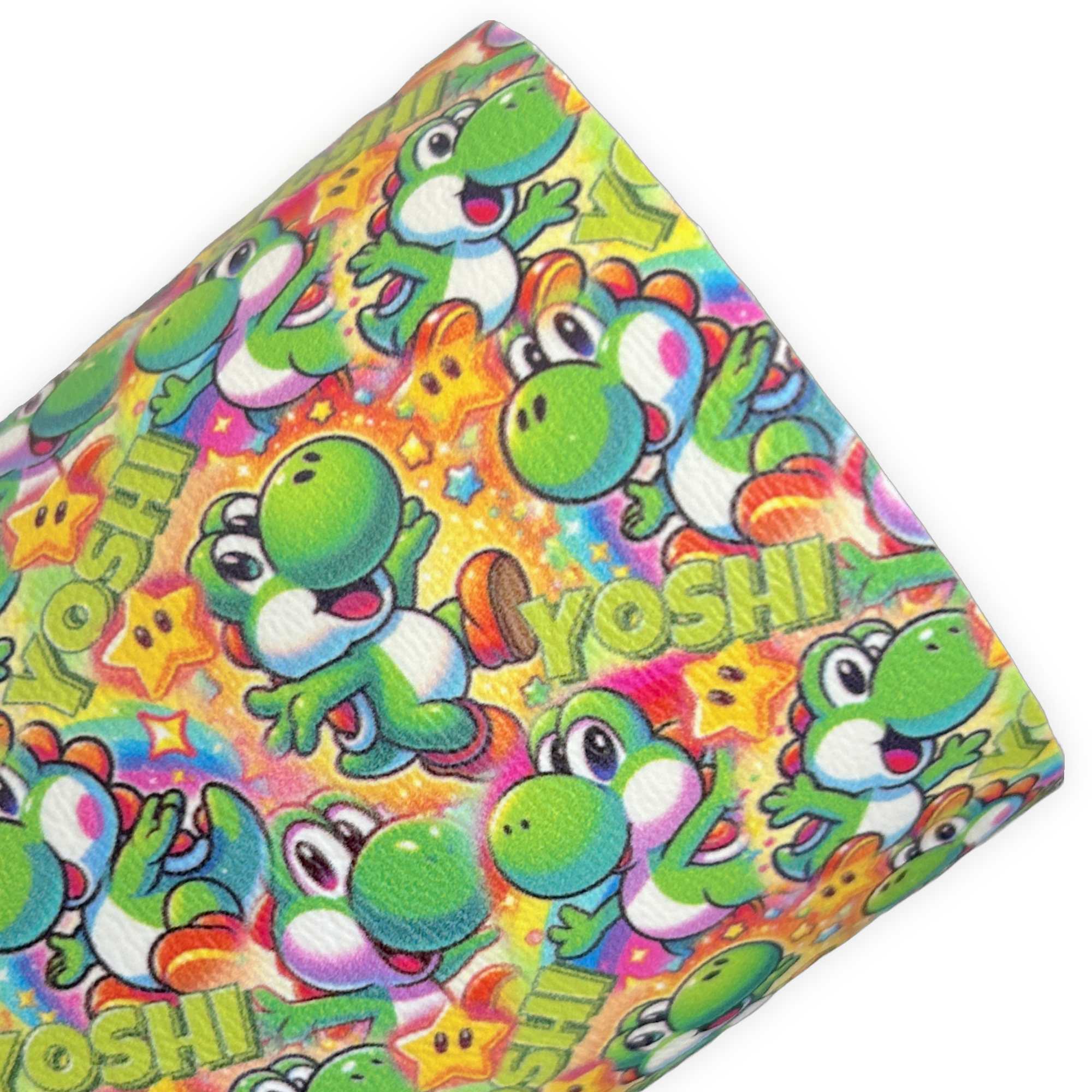 Plumber Game Dinosaur Printed Faux Leather Sheets