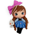 Icy Sister Princess Clay Embellishment