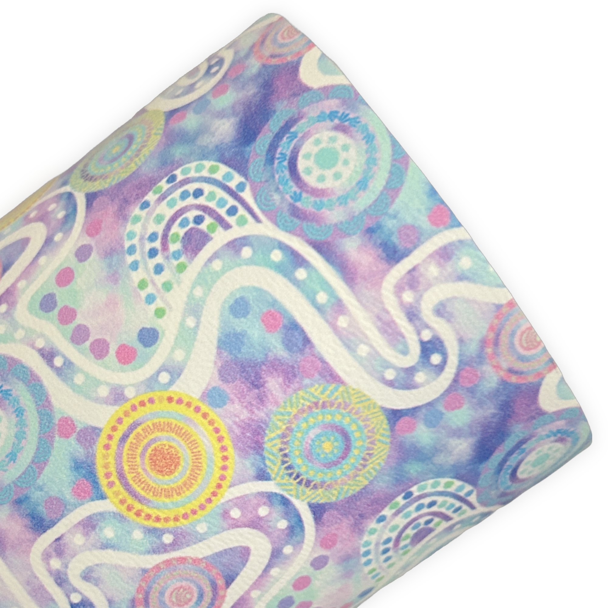 lluka (lluka's version) Indigenous Art Printed Faux Leather Sheets