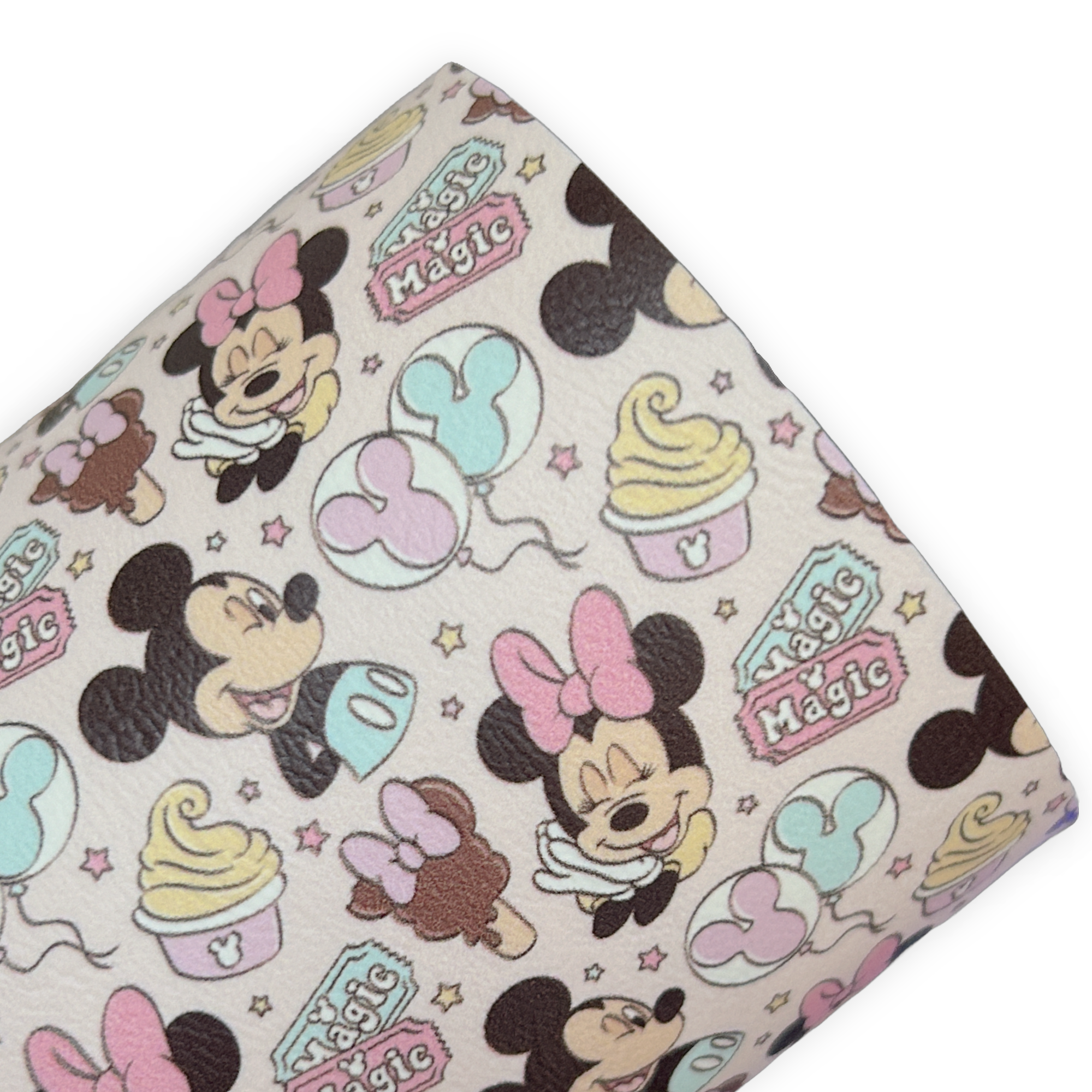 Mouse Magic Printed Faux Leather Sheets