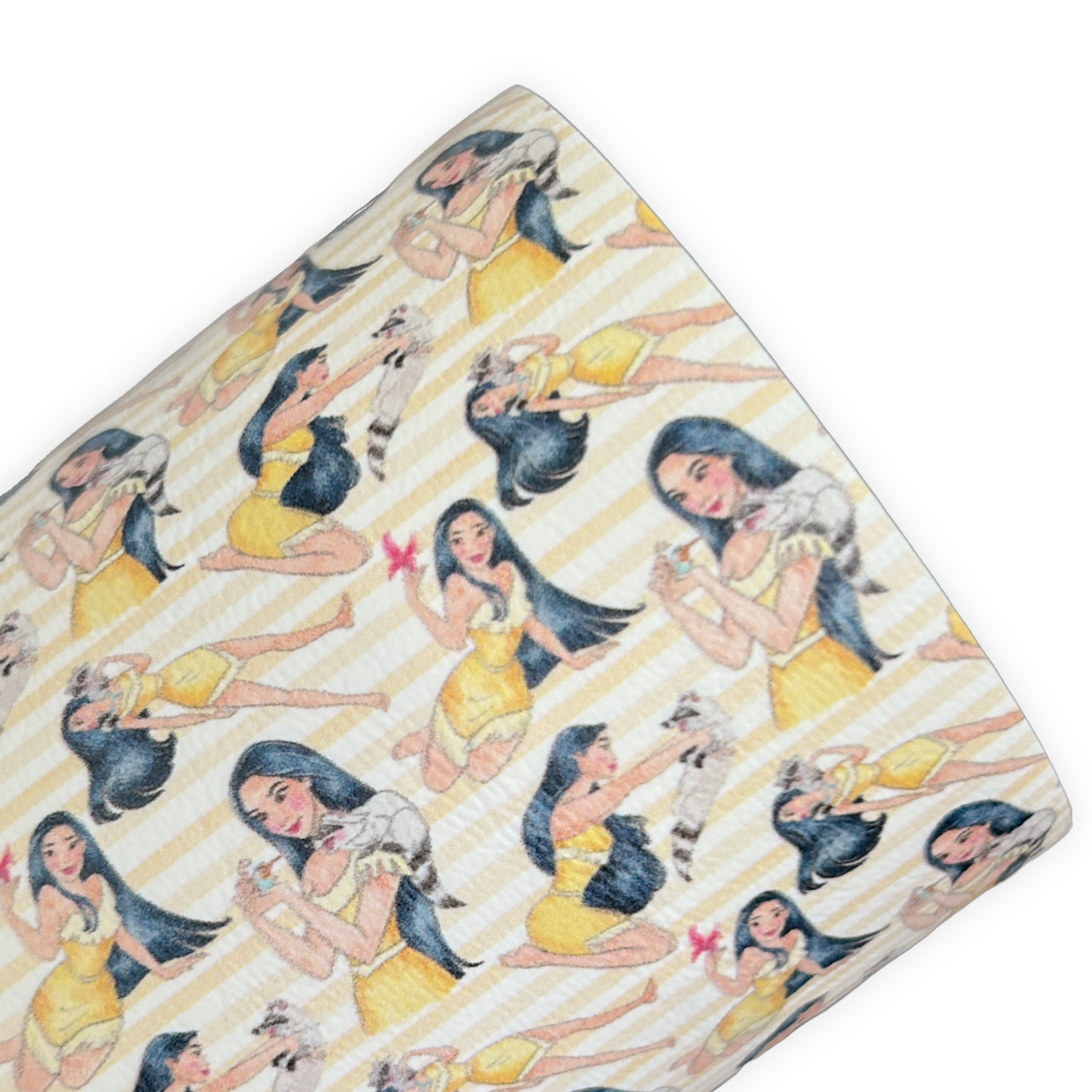 Indian Princess Printed Faux Leather Sheets