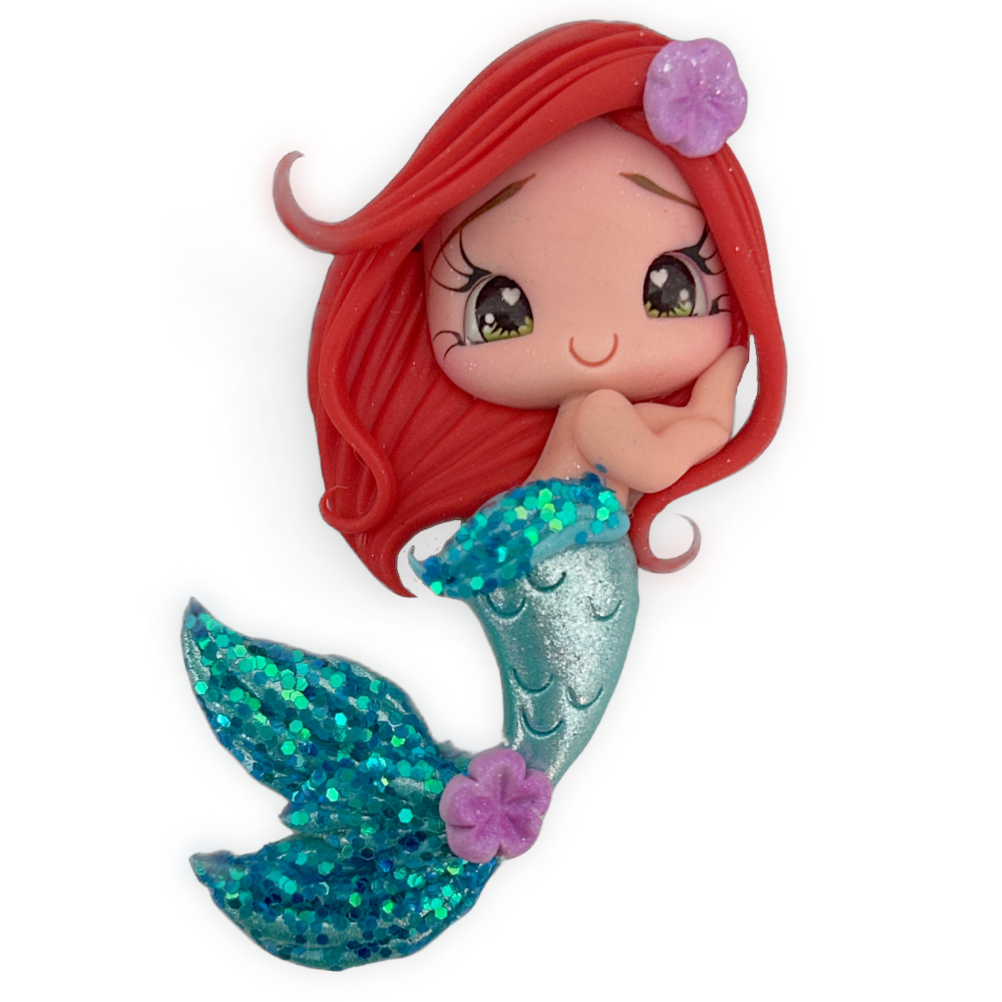 Under the Sea Mermaid Princess Clay Embellishment