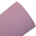 Heather Purple Pearl Litchi Faux Leather Sheets