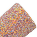 Sun Tan Iridescent Chunky Glitter Sheet