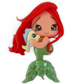 Under the Sea Mermaid Princess Clay Embellishment