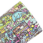 Kitty and Friends Printed Faux Leather Sheets