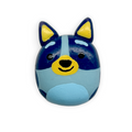 Blue Pup Squish Clay Embellishment