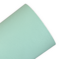 Seafoam Green Smooth Faux Leather Sheets