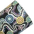 lluka (Blak) Indigenous Art Printed Faux Leather Sheets